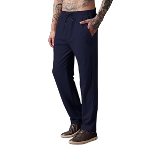 SWADESI STUFF Men Mid-Rise Straight Fit Track