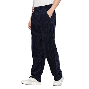 SWADESI STUFF Mens Corduroy Trousers Mid-Rise