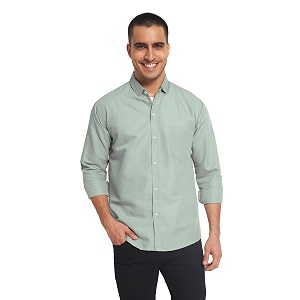 SWADESI STUFF Ragular Fit Full Sleev Solid