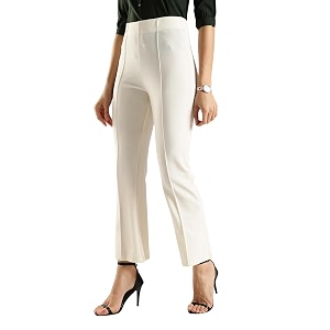 SWADESI STUFF Womens Bell Bottom Trousers -