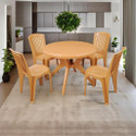swagath furniture 4 Seater Dining Set for