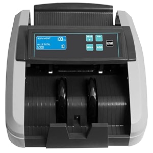 swaggers basic note counting machine for new indian currency with fake note detection lcd display 1 year warranty 