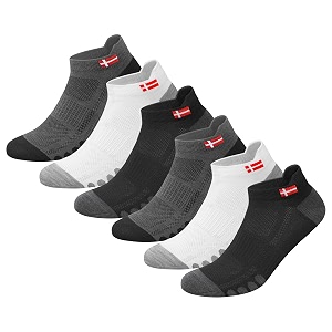 swagr 6 pairs sports socks for men ankle length athletic running socks pack of 6 free size