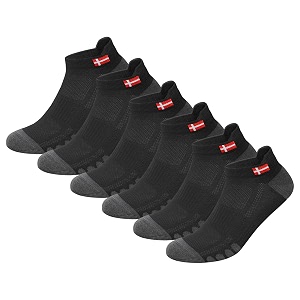 swagr 6 pairs sports socks for men ankle length athletic running socks pack of 6 free size