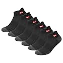 SWAGR 6 Pairs Sports Socks for Men Ankle Length Athletic Running Socks, Pack of 6, Free Size