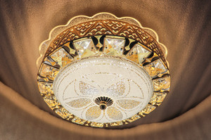 swanart elegant crystal chandelier ceiling light - multi-layer luxury design chandelier ceiling lamp
