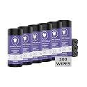 Swanky Cables Screen Cleaner Wipes: Electronic Wipes for Screens - Computer Screen Wipes for Lens, Phone, Tv Screen and Monitor Cleaning - Tech Wipes &amp; Microfiber Cloth (Canister, 300 Count)
