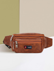 swanky tan sling bag waist pack
