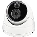 Swann Add-On NVR Master Series Dome Security Camera with 4K Ultra HD Video, Indoor or Outdoor Design, Dusk to Dawn Color Night Vision Plus True Detect Heat and Motion Detection