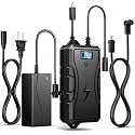 SWANPOW 2500mAh Battery Pack for Reclining Furniture, 2-Pin Universal Recliner Battery Pack Rechargeable with LED Display for Electric Recliner, Sofa, Lift Chair, Couch, Motion Furniture(Right‑Angle)