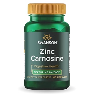 swanson ultra zinc carnosine pepzin gi 60 capsules