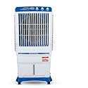 Swaraj Tower Air Cooler, White and Blue, Comfort Cooling, Fitted with Powerfull Pump for office and home use