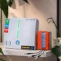 Water Tank Overflow &amp; Empty Alarm with Brass Sensor Swarn Jal Cell Powered Water Level Indicator Bell Loud Human Voice 100% Shock Proof 1-3 Years Cell/Battery Life 1 Year Complete Warranty + 20M Wire