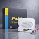 Swarn Jal (Model: A-VO25M-C) Water Tank Overflow Alarm with 2 Alkaline Cells + 25 Meter Wire, Loud Human Voice, Brass Sensors, 100% Shock Proof, 1-3 Years Cell Life, One Year Complete Warranty