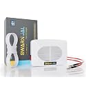 Swarn Jal ® (Model: A-VO25M) Tank Overflow Alarm, Cell Powered + 25 Meter Wire, Loud Human Voice, Brass Sensors, 100% Shock Proof, 1-3 Years Cell Life, One Year Complete Warranty