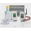 Swarn Jal (Model: WL-O-AL 2F) Wireless Water Tank Overflow Alarm with Range up to 2 Floors /100 Meter, Brass Sensors, One Year Complete Warranty(Patented Technology)