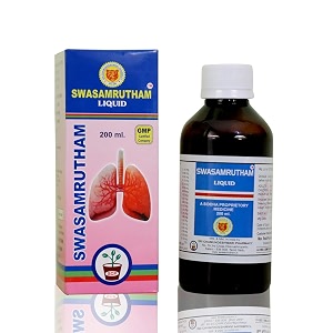 swasamrutham cough syrup pack of 4 4x200 ml