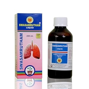 swasamrutham cough syrup pack of 8 1x200ml syrup