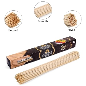 10 inch - 3mm 240 wooden bamboo skewers  bamboo skewers for grill  barbeque sticks