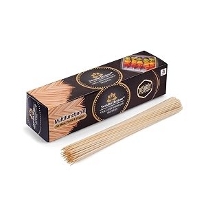 6 inch - 3mm 80-100 bamboo skewers for grill  kababburgerbarbecue stickspotato sticks