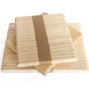 wooden ice cream sticks - 114mm for kids39 diy crafts popsicle making hobby projects and scrapbooking - eco-friendly popsicle sticks pack of 50