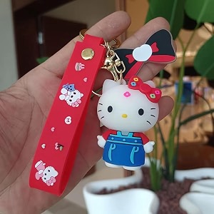swasti resin and craft cartoon characters anti-rust premium adorable silicon keychains accessories with metal hook amp charm purse for kids gifts for men women boys amp girls