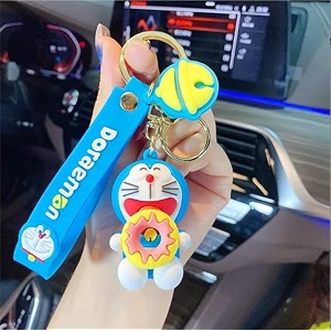cartoon characters anti-rust premium adorable silicon keychains accessories with metal hook amp charm purse for kids gifts for men women boys amp girls
