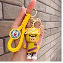 Cartoon Characters Anti-Rust Premium Adorable Silicon Keychains Accessories with Metal Hook &amp; Charm Purse for Kids Gifts for Men, Women, Boys &amp; Girls