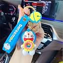 Cartoon Characters Anti-Rust Premium Adorable Silicon Keychains Accessories with Metal Hook &amp; Charm Purse for Kids Gifts for Men, Women, Boys &amp; Girls