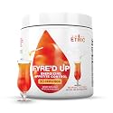 Sweat Ethic FYRE’D UP Energizing Appetite Suppressant, 200 MG Natural Caffeine, Supports Active Lifestyle &amp; Craving Control, Easy-Mix Powder for Pre Workout Energy, Tropical Sunshine Flavor, 30 Srvgs