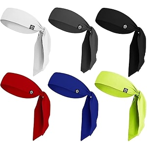 sweat wicking tie sweatband headband men ninja headbands sports head tie mens headband long hair athletic head band