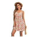 SweatyRocks Women39s Boho Floral Print Spaghetti Strap