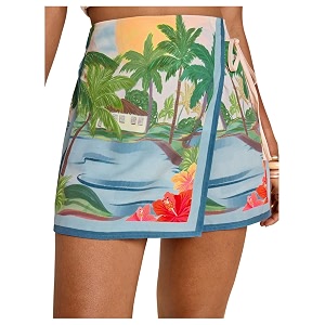 SweatyRocks Womens Boho Mini Skirts Floral Shorts