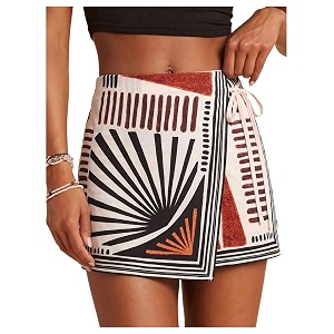 SweatyRocks Womens Boho Mini Skirts Floral Shorts