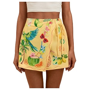 SweatyRocks Womens Boho Mini Skirts Floral Shorts