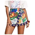 SweatyRocks Women39s Boho Mini Skirts Floral Shorts
