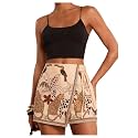 SweatyRocks Women39s Boho Mini Skirts Floral Shorts