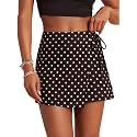 SweatyRocks Women39s Boho Mini Skirts Floral Shorts