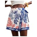 SweatyRocks Women39s Boho Mini Skirts Floral Shorts