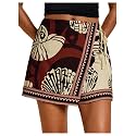 SweatyRocks Women39s Boho Mini Skirts Floral Shorts