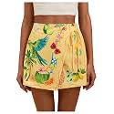 SweatyRocks Women39s Boho Mini Skirts Floral Shorts
