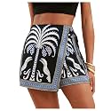 SweatyRocks Women39s Boho Mini Skirts Floral Shorts