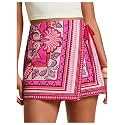 SweatyRocks Women39s Boho Mini Skirts Floral Shorts