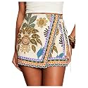 SweatyRocks Women39s Boho Mini Skirts Floral Shorts