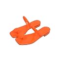 SweatyRocks Women39s PU Leather Open Square Toe