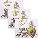 SWEDEdishcloths 3 PK (Olive Oil) All-Purpose Swedish Dishcloth for Cleaning