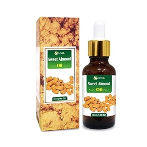 salvia sweet almond oil prunus amygdalus dulcis carrier oil for skin hair amp massage  lightweight botanical oil for diy skincare amp body care  50 ml  169 fl oz