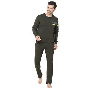 Sweet Dreams Men Solid Track Suit