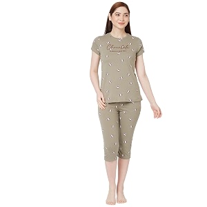 Sweet Dreams Printed Cotton Regular Fit Womens
