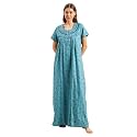 Sweet Dreams Women Cotton Maxi Night Dress